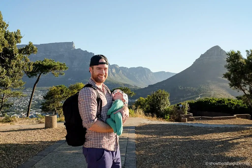 south africa travel with baby