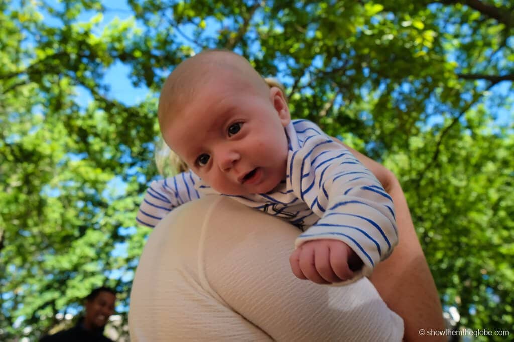 travelling to cape town with a baby