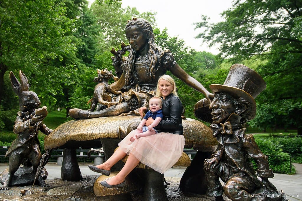 new york with a baby