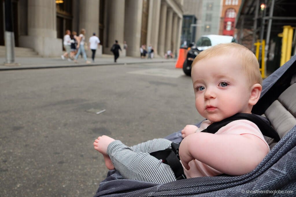 new york with a baby