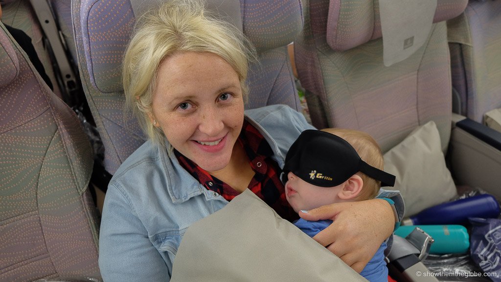 flying Emirates with an infant 