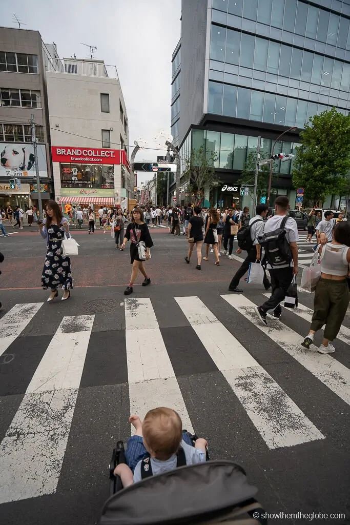 japan tour with baby