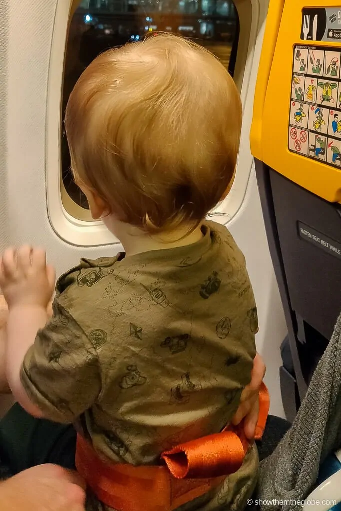 travelling with baby ryanair