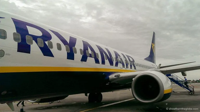 flying Ryanair with a baby