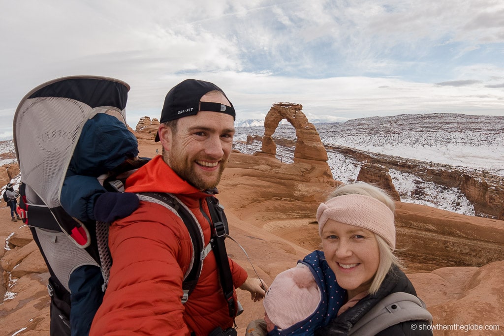 Delicate Arch with kids